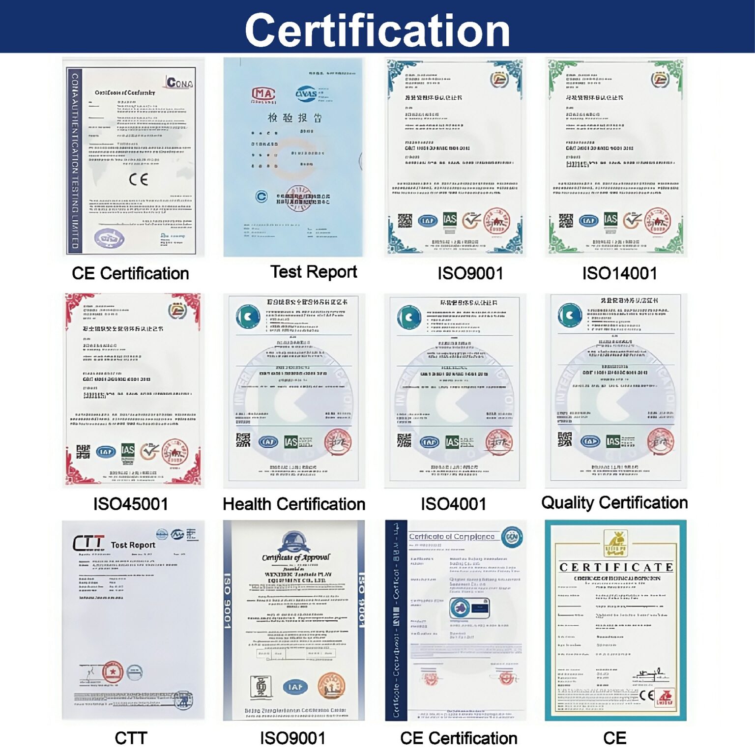 Certification